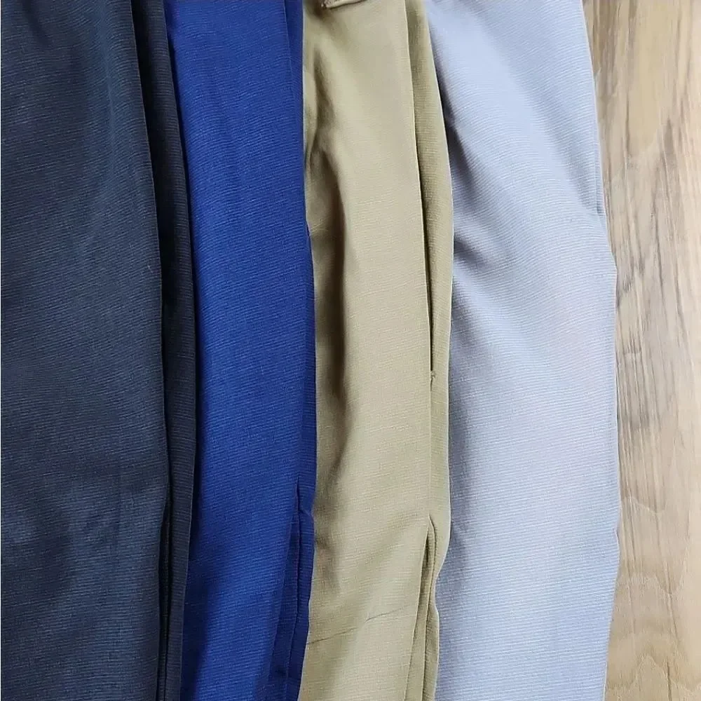 🔸️NWT Banana Republic Black Men's Elastic Flat Front Shorts Size 38